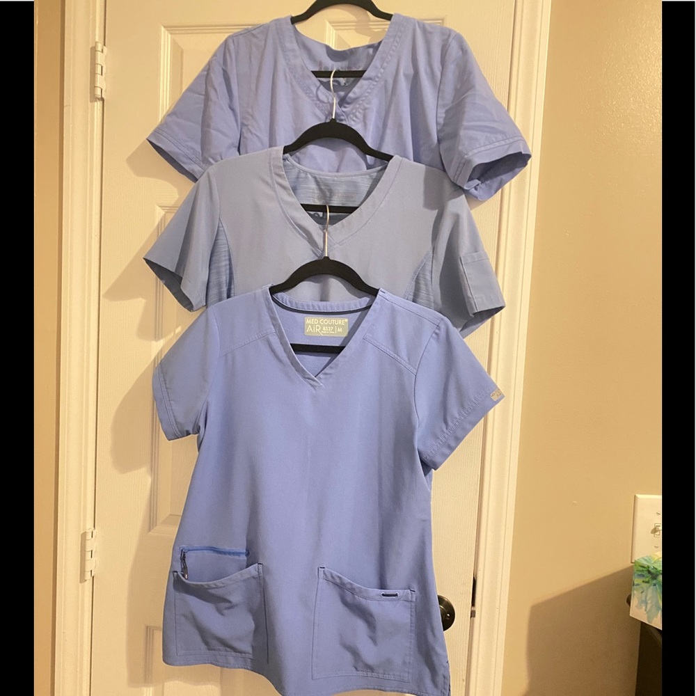 Bundle of 3 scrub tops